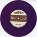 Shed Seven Dolphin - Purple Vinyl + Stickered sleeve UK 7" vinyl single (7 inch record / 45) S-S07DO58157