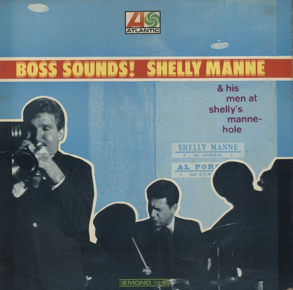 Shelly Manne Boss Sounds! US vinyl LP album (LP record) 1469