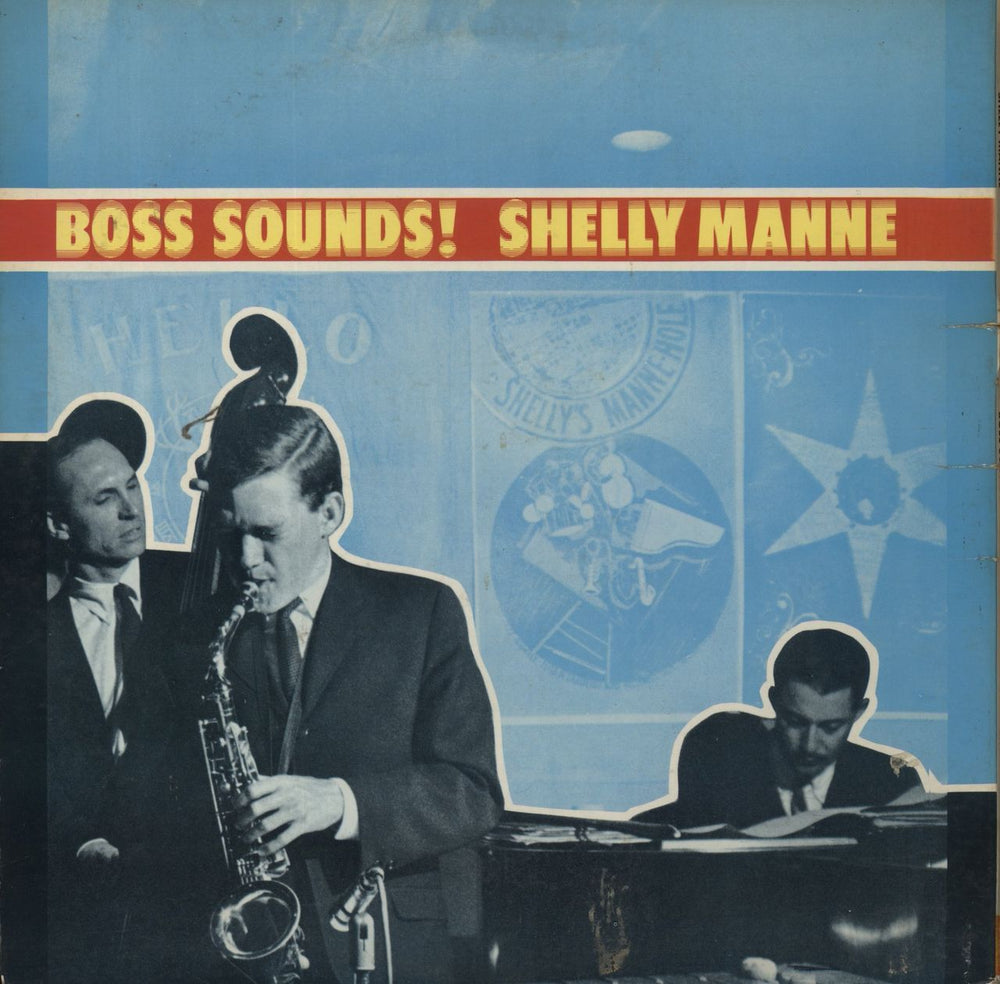 Shelly Manne Boss Sounds! US vinyl LP album (LP record)