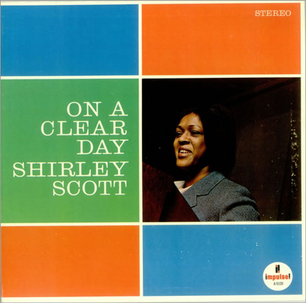 Shirley Scott On A Clear Day US vinyl LP album (LP record) A-9109