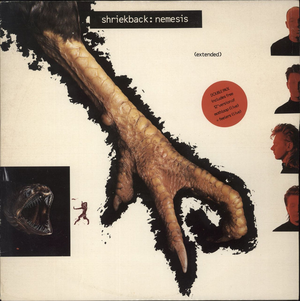 Shriekback Nemesis (Extended) - Doublepack UK 12" vinyl single (12 inch record / Maxi-single) SHRK123