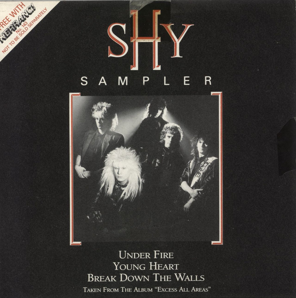 Shy Shy Sampler UK Promo 7" vinyl single (7 inch record / 45) SHY100