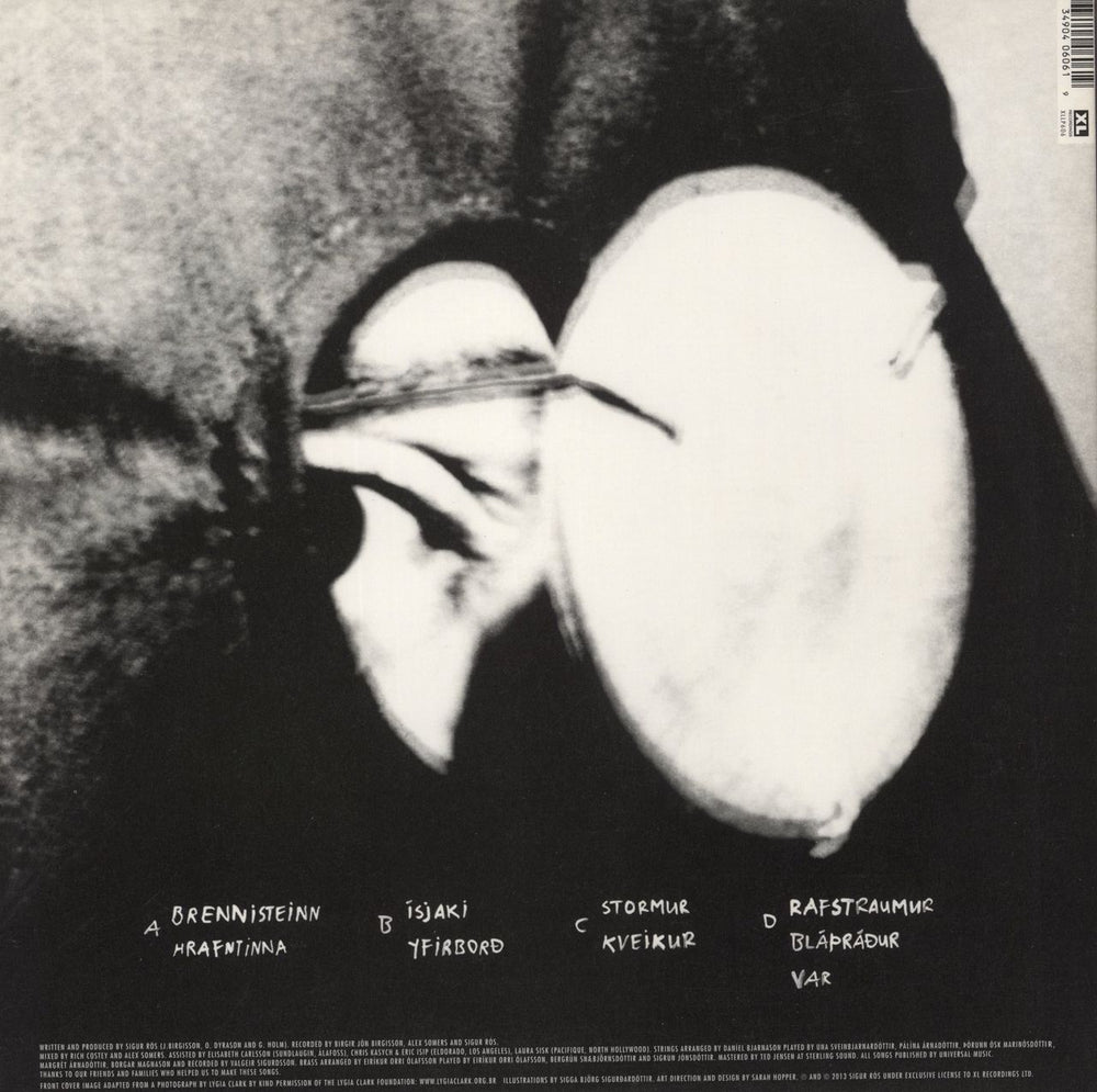 Sigur Ros Kveikur - EX UK 2-LP vinyl record set (Double LP Album) 634904060619