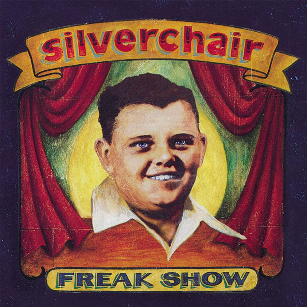 Silverchair Freak Show - Yellow & Blue Marbled Vinyl + Poster UK vinyl LP album (LP record) SLVLPFR800616