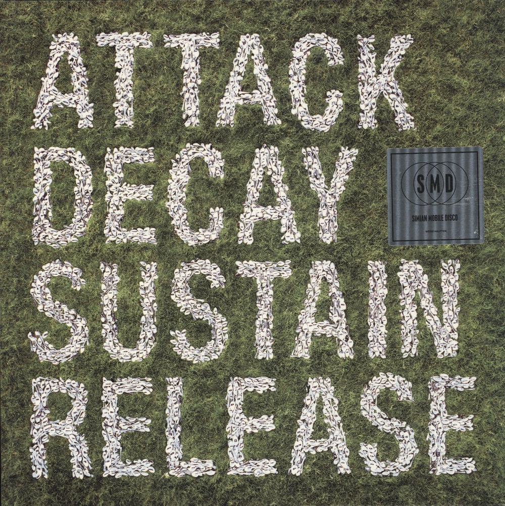 Simian Mobile Disco Attack, Decay, Sustain, Release - RSD2010 UK vinyl LP album (LP record) WEBB144LPTEN