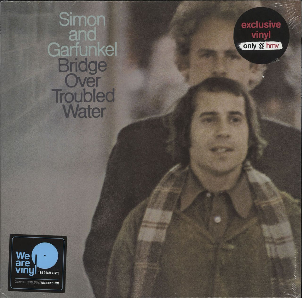 Simon & Garfunkel Bridge Over Troubled Water - 180gram Blue Vinyl - Sealed UK vinyl LP album (LP record) 19075874981