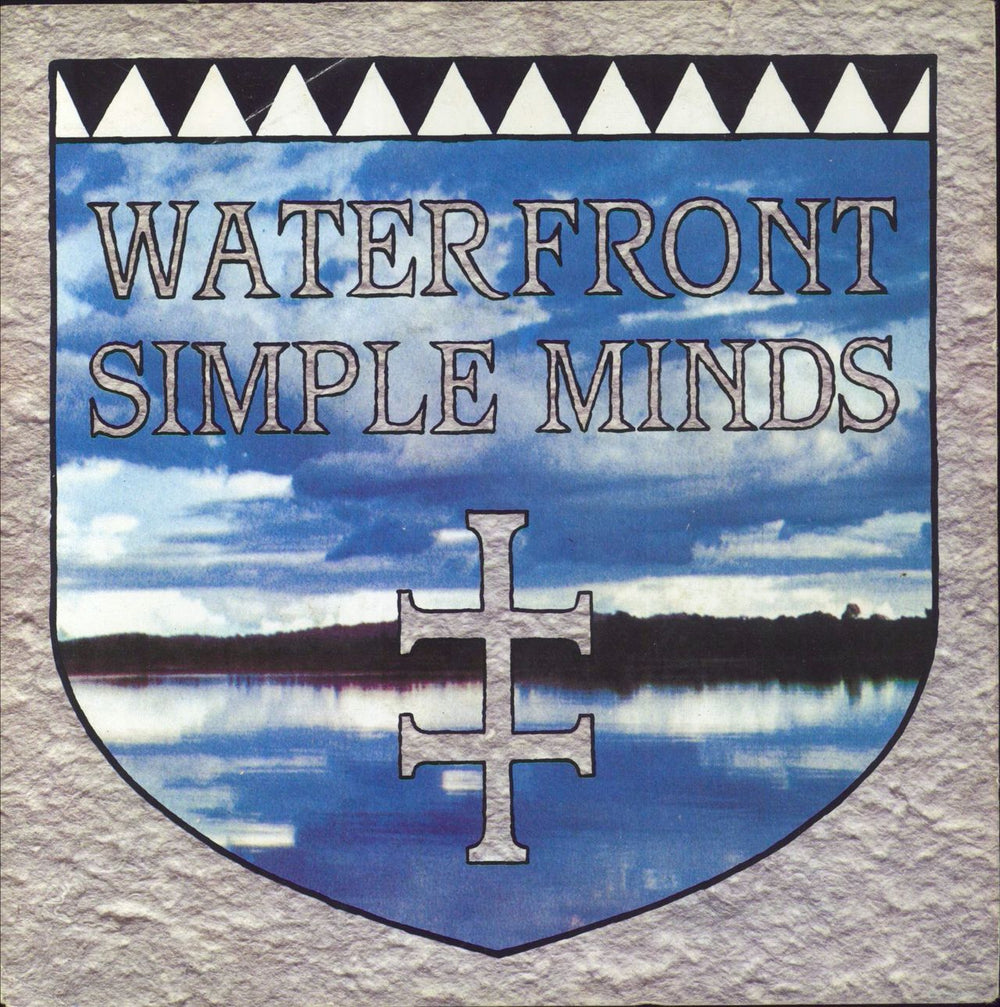 Simple Minds Waterfront UK 7" vinyl single (7 inch record / 45) VS636