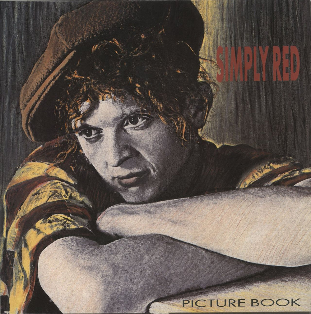 Simply Red Picture Book - Red Vinyl - EX UK vinyl LP album (LP record) 0190295173975