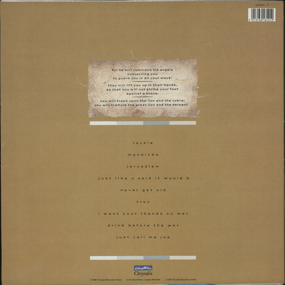 Sinead O'Connor The Lion And The Cobra - EX UK vinyl LP album (LP record) 5013136161212