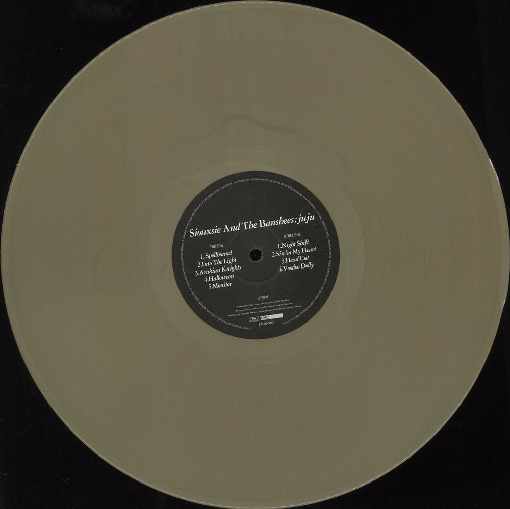 Siouxsie & The Banshees Juju - 180gm Gold Vinyl UK vinyl LP album (LP record) SIOLPJU707043
