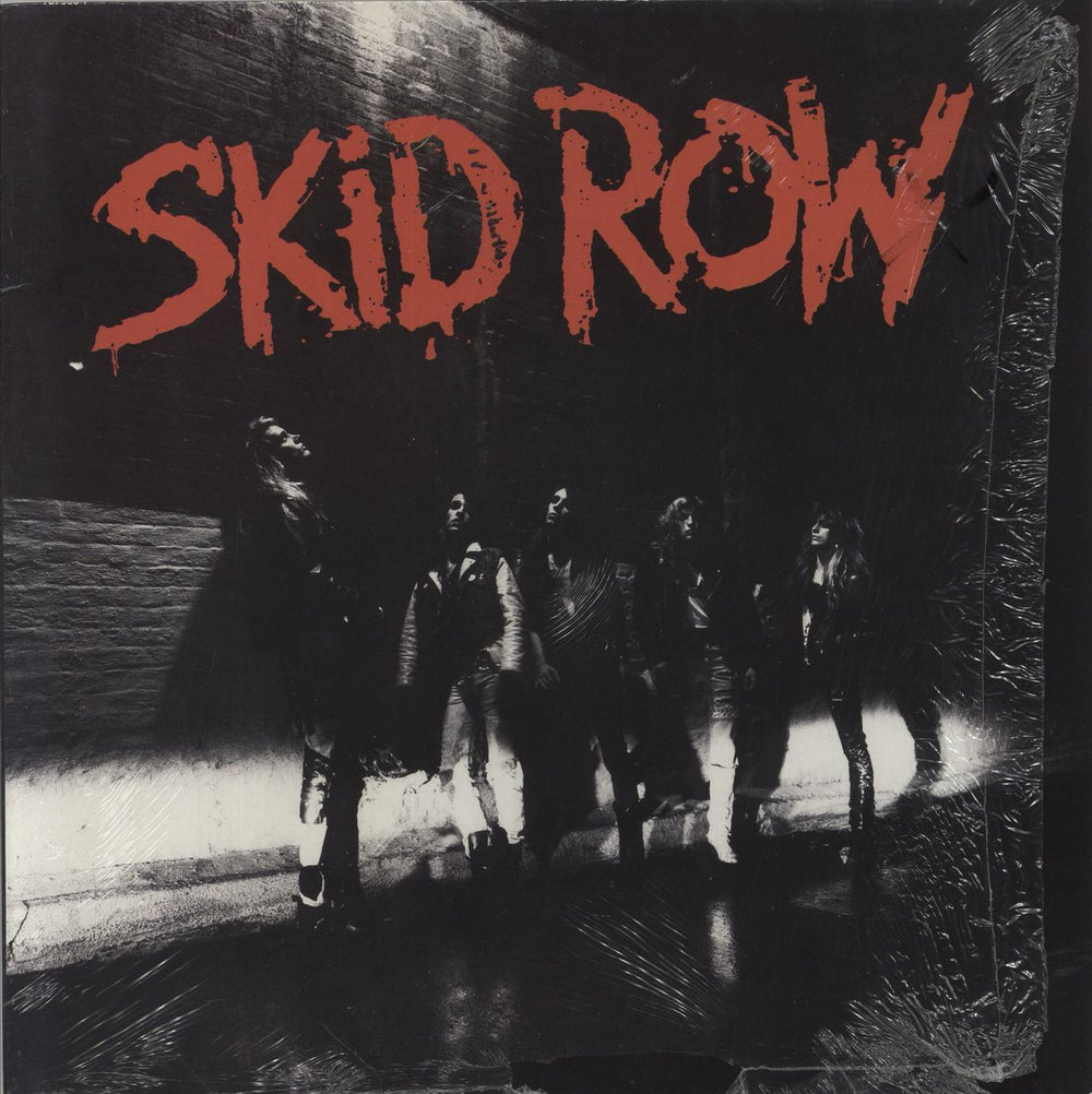 Skid Row (80s) Skid Row - Shrink German vinyl LP album (LP record) 781936-1