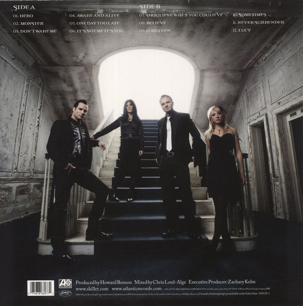 Skillet Awake US vinyl LP album (LP record) 075678669774