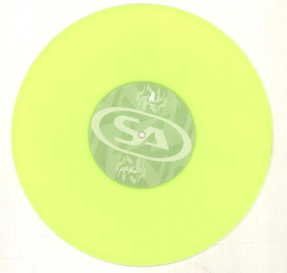 Skunk Anansie I Can Dream - Lime Green Vinyl UK 10" vinyl single (10 inch record) SKU10IC84037
