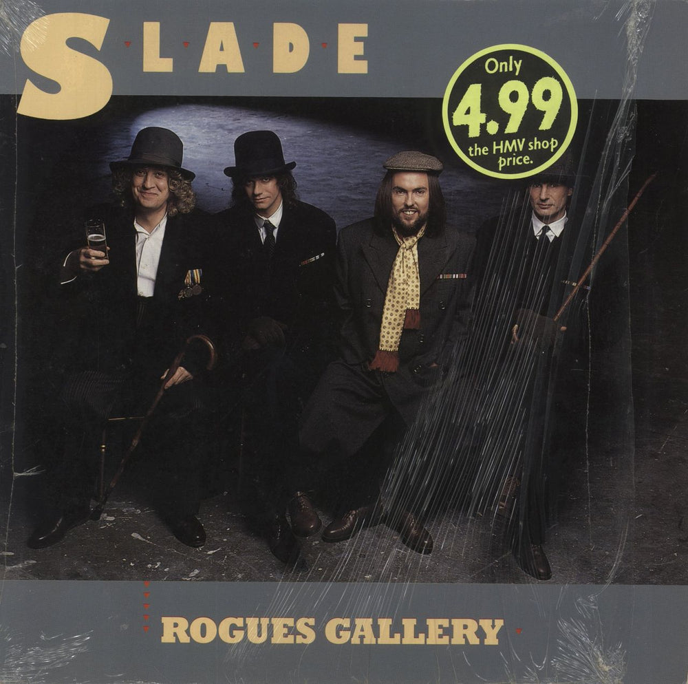Slade Rogues Gallery - Shrink German vinyl LP album (LP record) PL70604