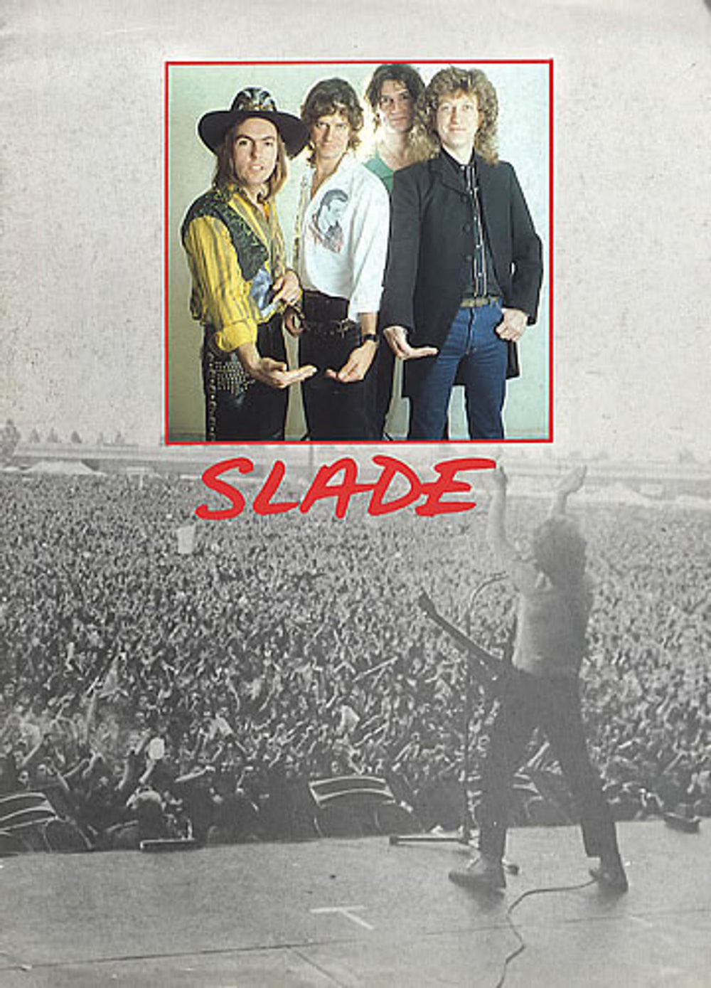 Slade Slade UK tour programme TOUR PROGRAMME