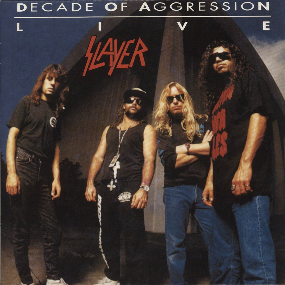 Slayer Decade Of Aggression - Live - 180g US 2-LP vinyl record set (Double LP Album) B0018851-01