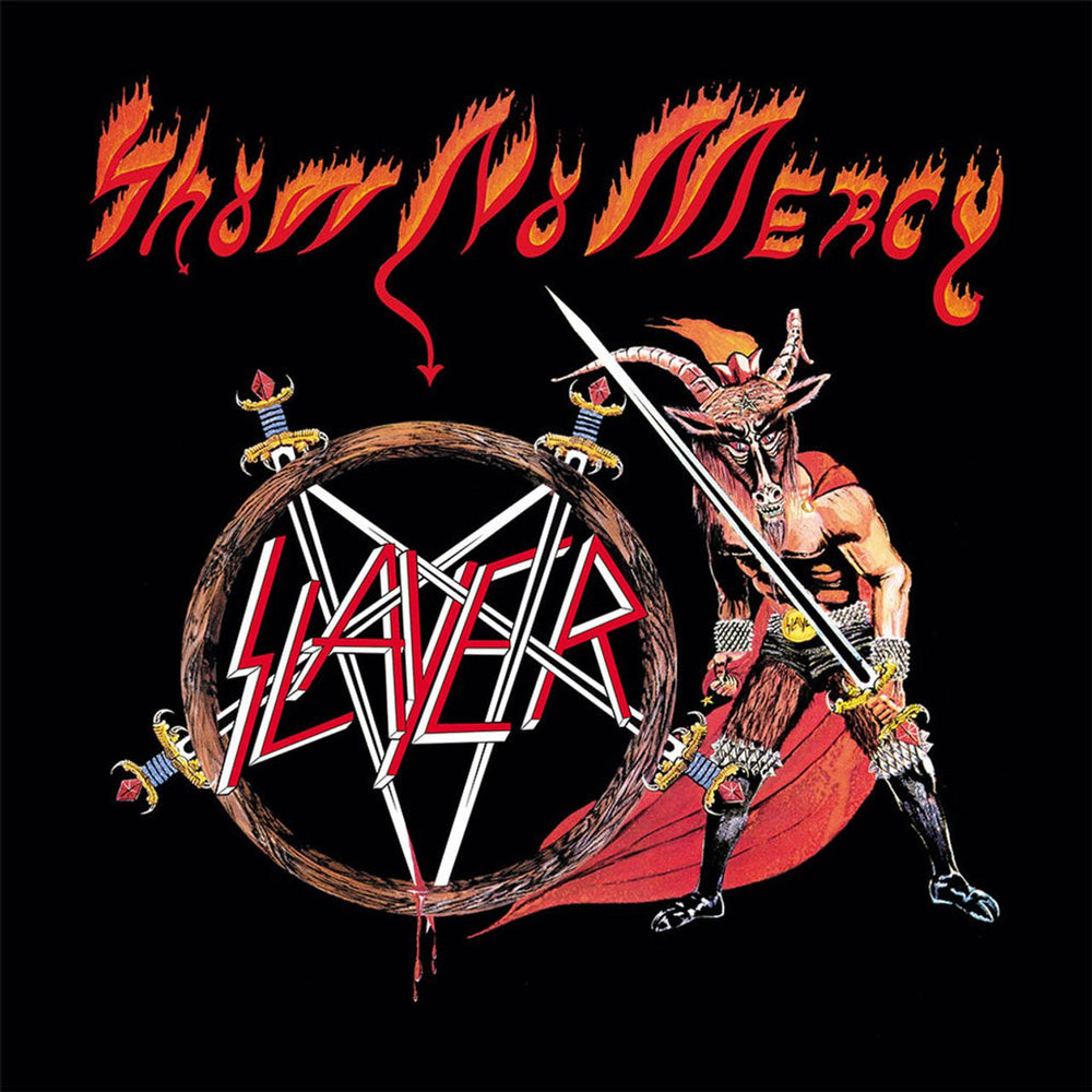 Slayer Show No Mercy - 40th Anniversary GOLD BLACK DUST Edition - Sealed UK vinyl LP album (LP record) SLALPSH829876