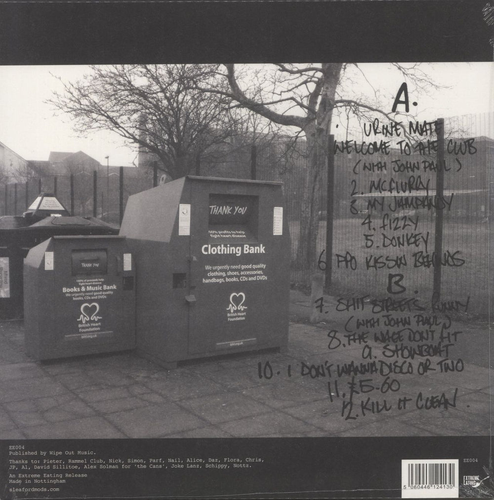 Sleaford Mods Austerity Dogs - Yellow Vinyl - Sealed UK vinyl LP album (LP record) 5060446124130