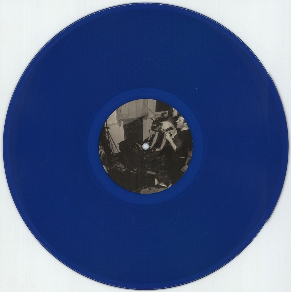 Sleaford Mods Divide And Exit - Blue Vinyl UK vinyl LP album (LP record) Y2OLPDI876587
