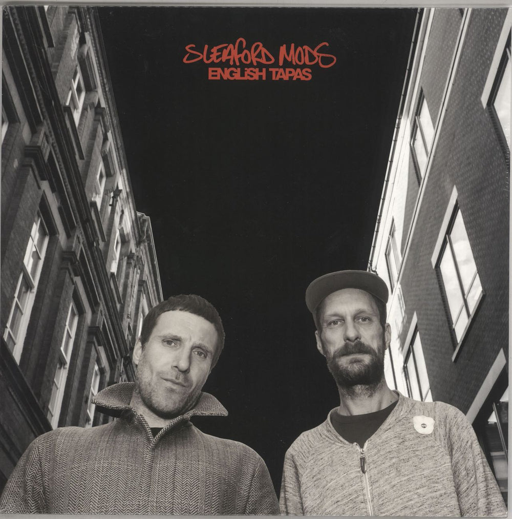 Sleaford Mods English Tapas - Red Vinyl + Bonus 7" - Sealed + Extras UK vinyl LP album (LP record) RTRADLPX925