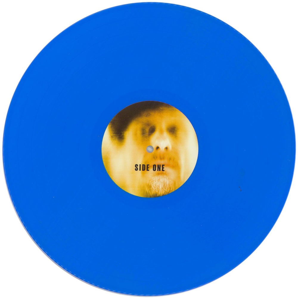 Sleaford Mods Eton Alive - Blue Vinyl - Autographed UK vinyl LP album (LP record) Y2OLPET865957