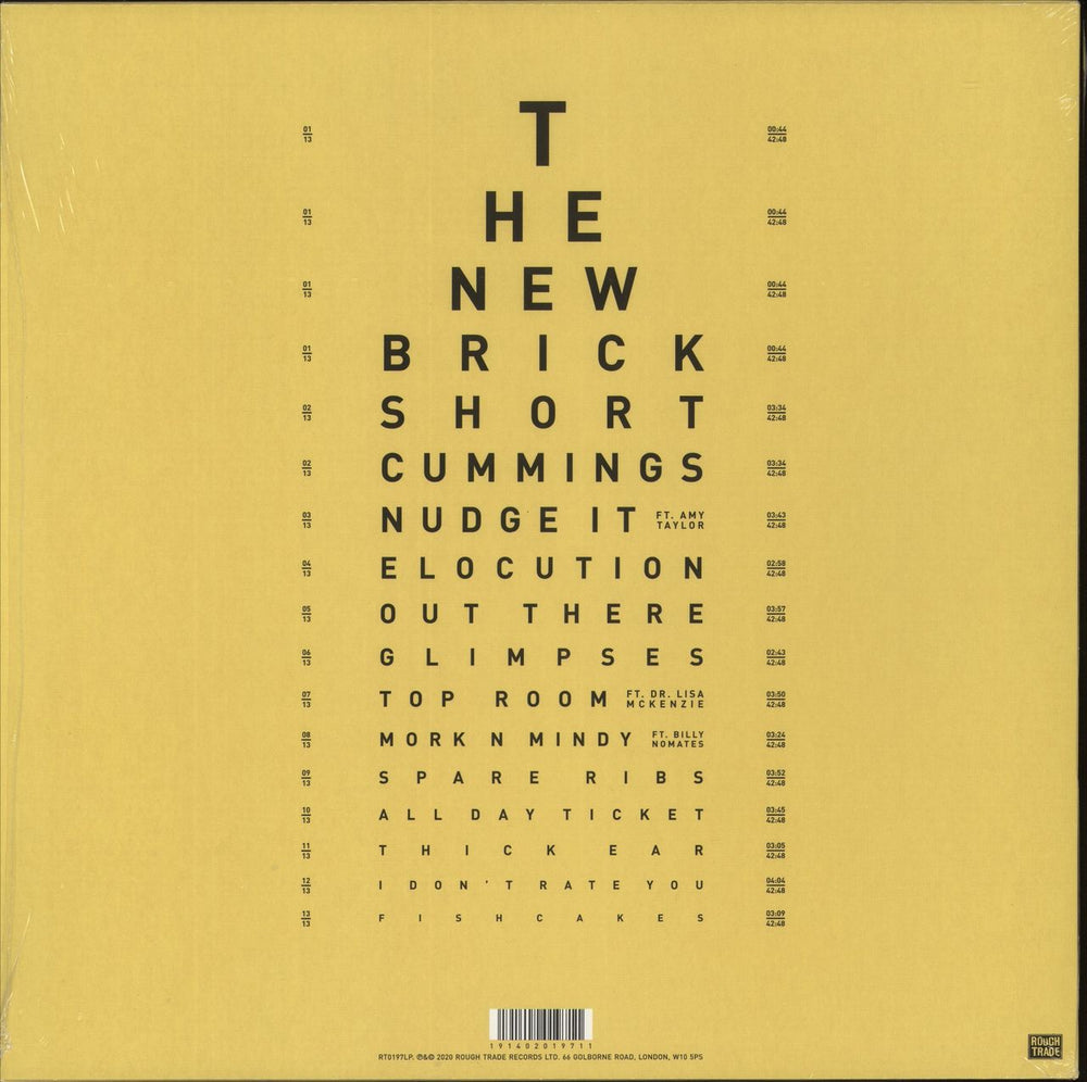 Sleaford Mods Spare Ribs - Autographed Print UK vinyl LP album (LP record) 191402019711