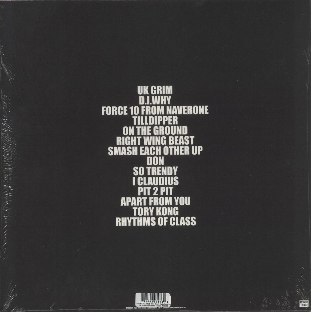 Sleaford Mods UK Grim - White Vinyl - Autographed Print UK vinyl LP album (LP record) 191402039139