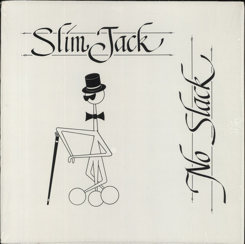 Slim Jack No Slack US vinyl LP album (LP record) SJ-002