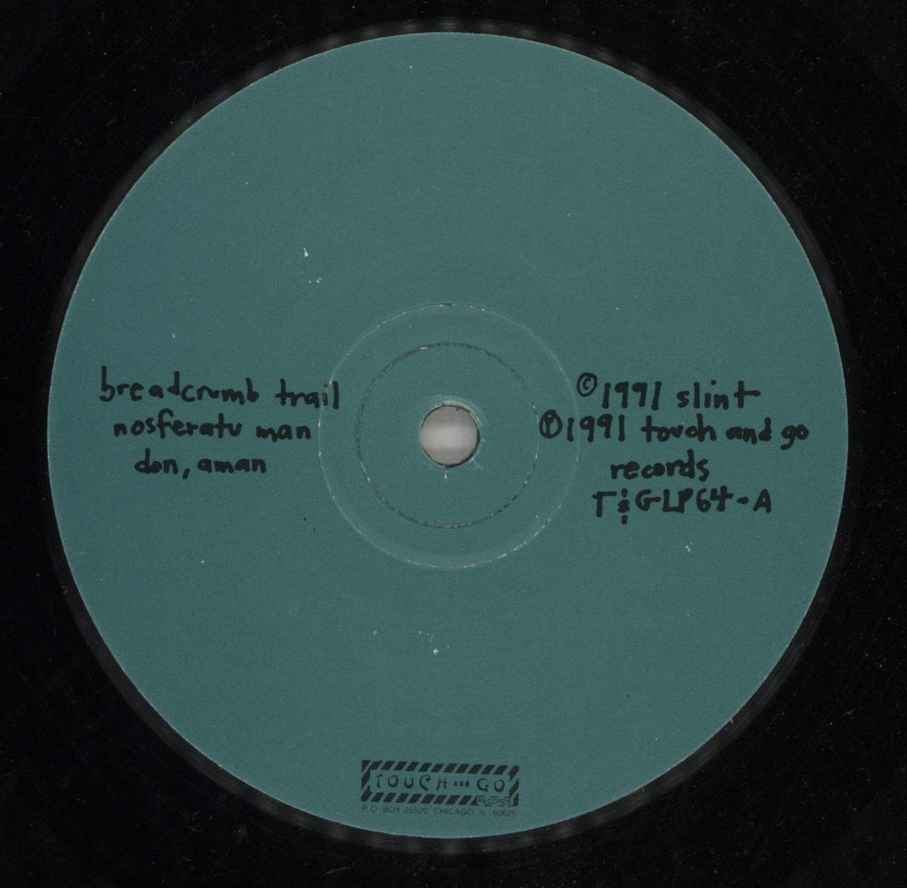 Slint Spiderland - 1st + Title Sticker - EX French vinyl LP album (LP record) SN7LPSP869497