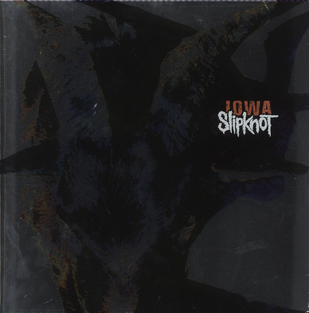 Slipknot Iowa - Translucent Green Vinyl UK 2-LP vinyl record set (Double LP Album) 075678645716