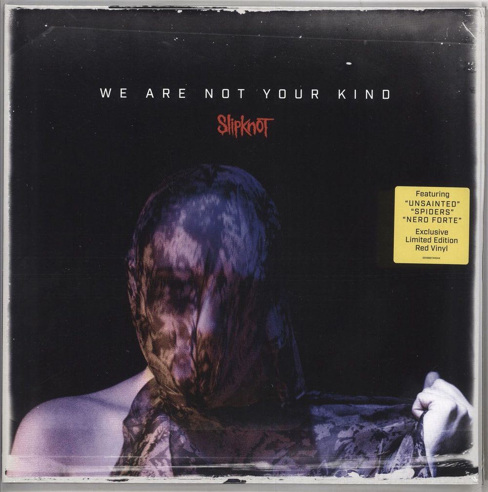 Slipknot We Are Not Your Kind - Red Vinyl - Sealed UK 2-LP vinyl record set (Double LP Album) 0016861741013