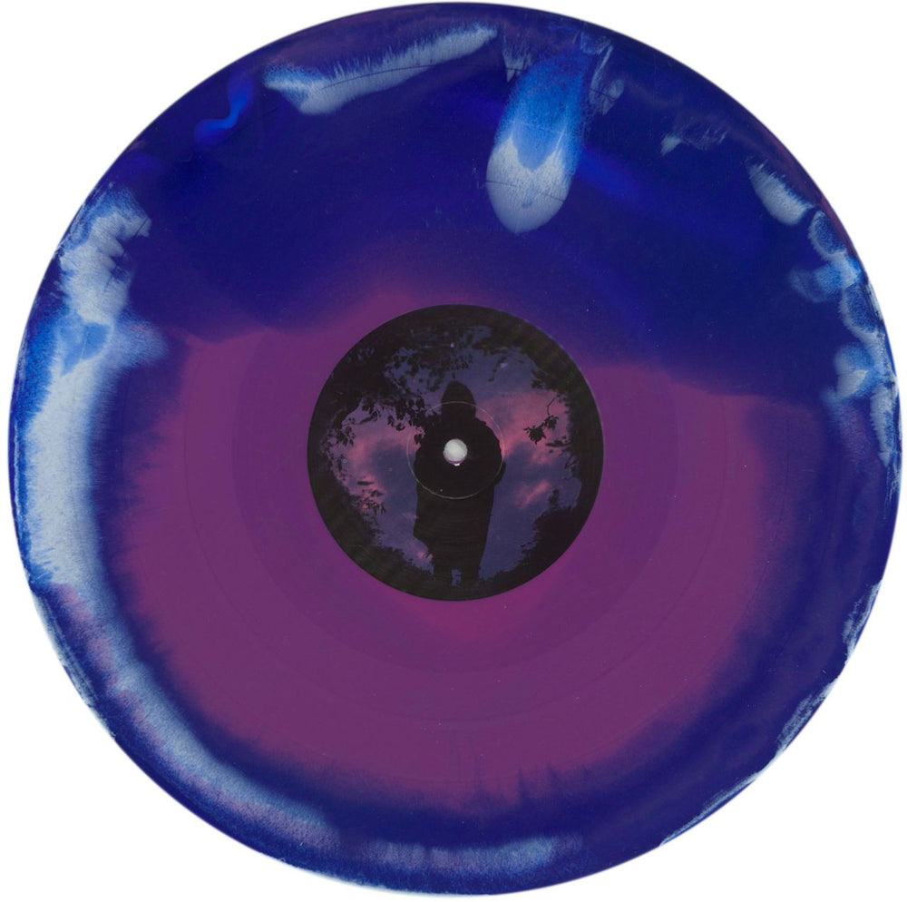 Slow Crush Aurora - Purple, Blue & White Starburst Vinyl UK vinyl LP album (LP record) 5L7LPAU871057