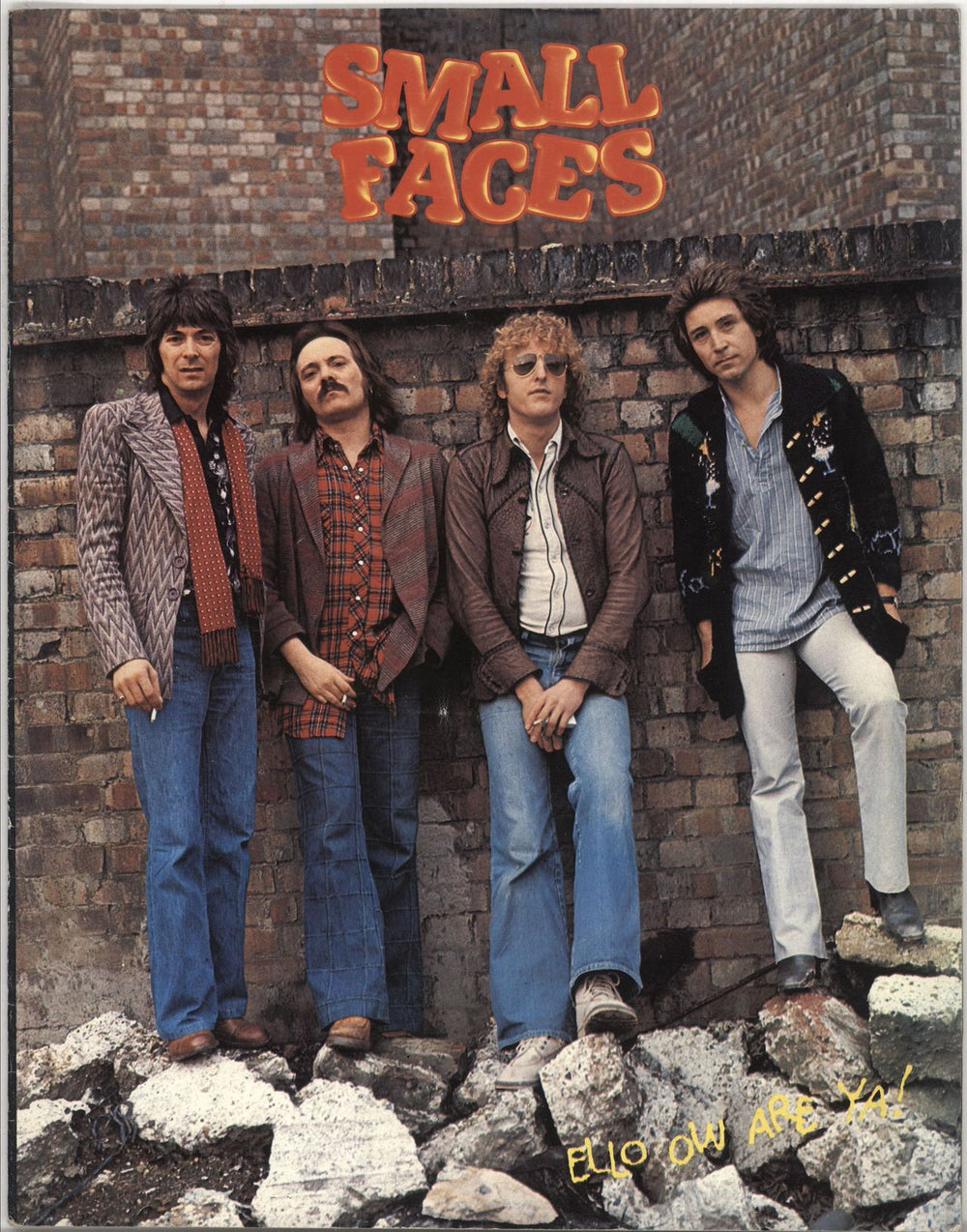 Small Faces Ello Ow Are Ya! UK tour programme TOUR PROGRAMME