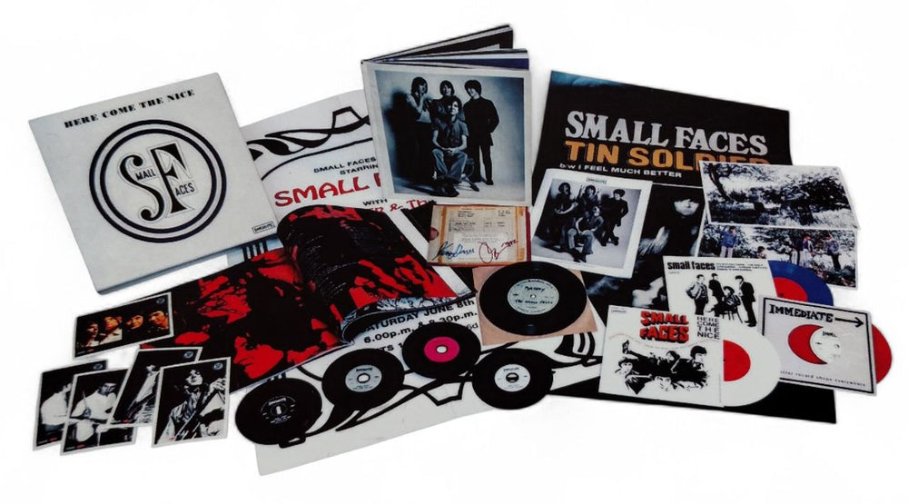 Small Faces Here Comes The Nice - Autographed UK CD Album Box Set
