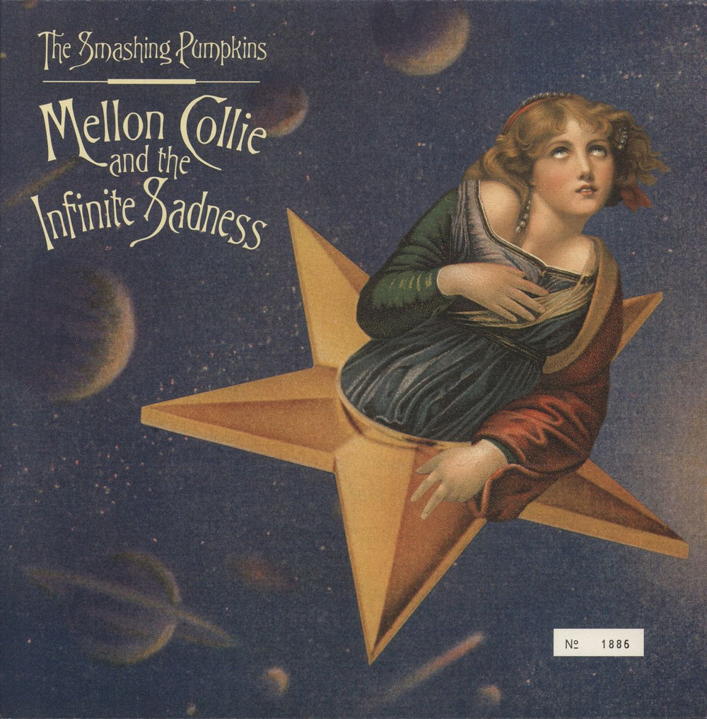 Smashing Pumpkins Mellon Collie And The Infinite Sadness - 1st - Numbered UK 3-LP vinyl record set (Triple LP Album) HUTTLP30