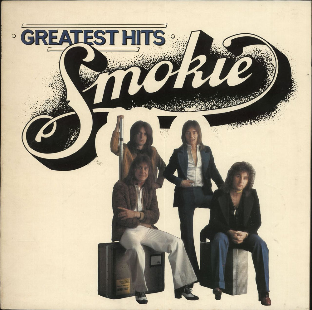 Smokie Greatest Hits - Embossed Sleeve UK vinyl LP album (LP record) SRAK526