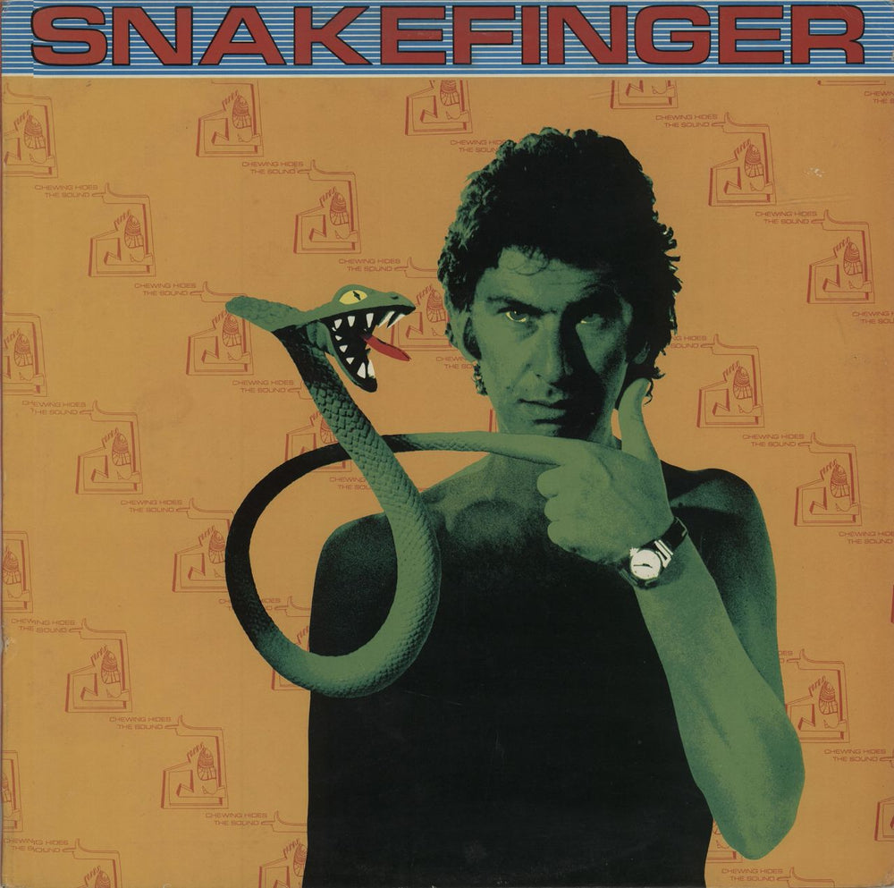 Snakefinger Chewing Hides The Sound UK vinyl LP album (LP record) V2140