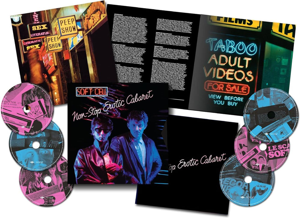 Soft Cell Non-Stop Erotic Cabaret - Ultimate Edition 6CD Box Set - Sealed UK CD Album Box Set 5543820