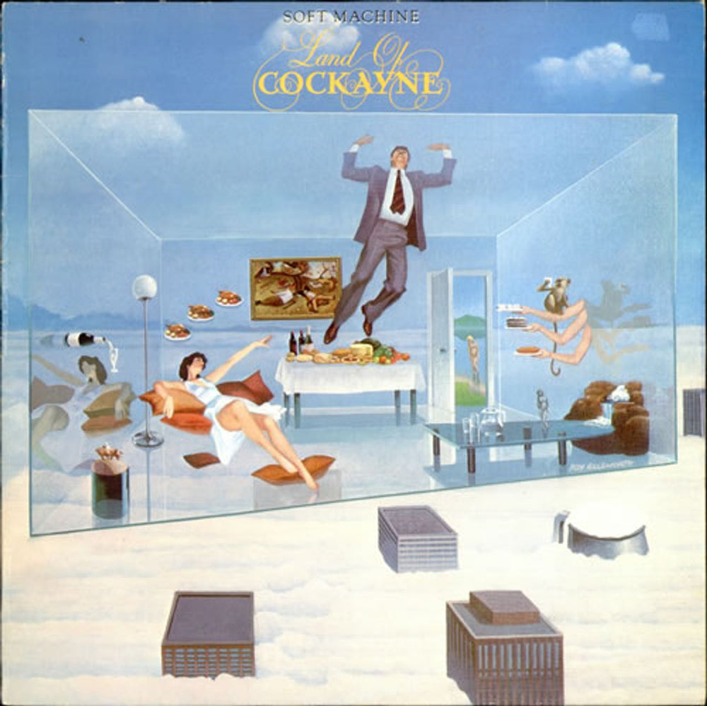 Soft Machine Land Of Cockayne UK vinyl LP album (LP record) EMC3348