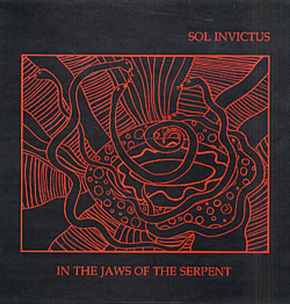 Sol Invictus In The Jaws Of The Serpent UK vinyl LP album (LP record) SVL009