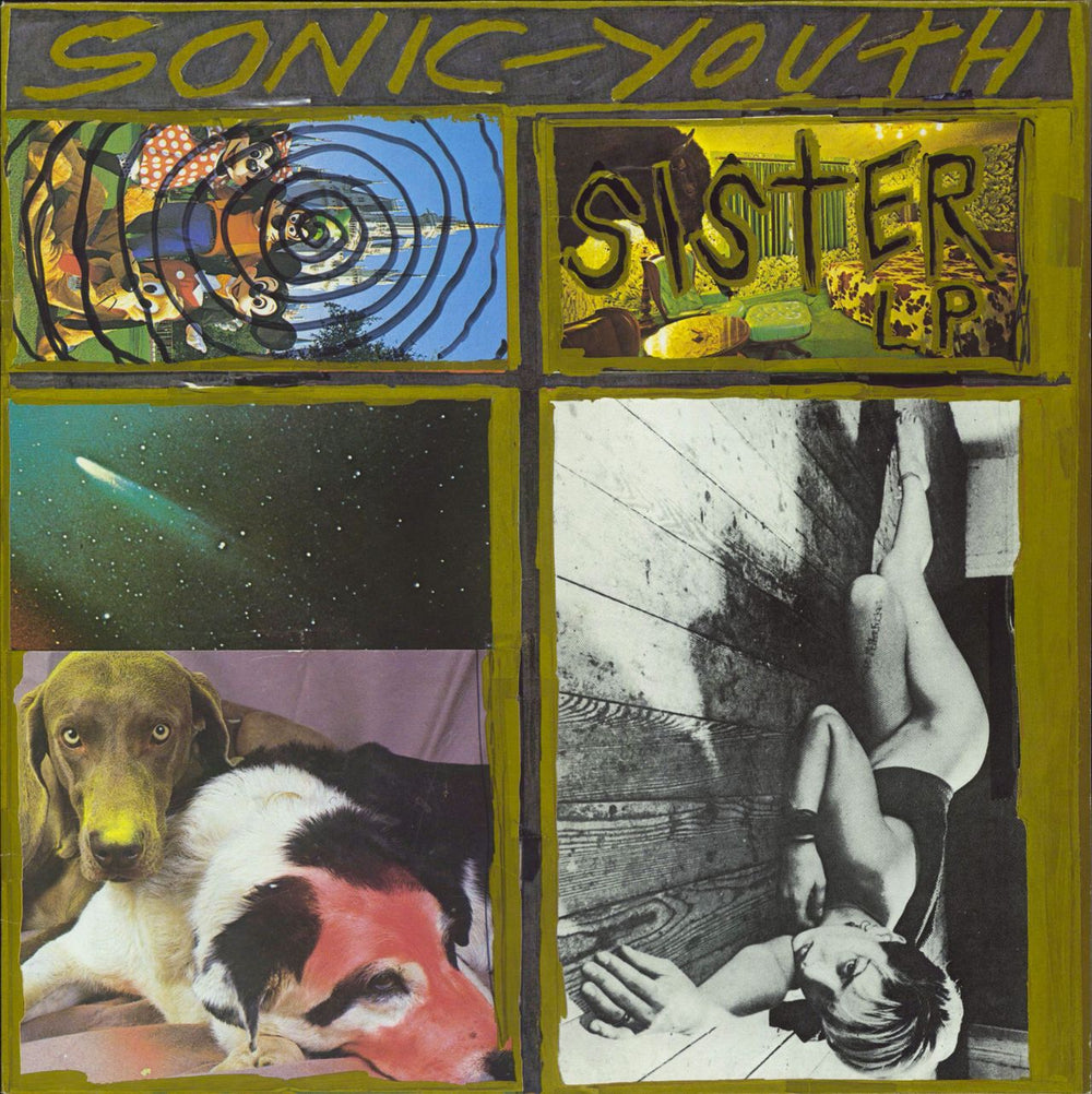 Sonic Youth Sister - Test Pressing UK vinyl LP album (LP record) BFFP20