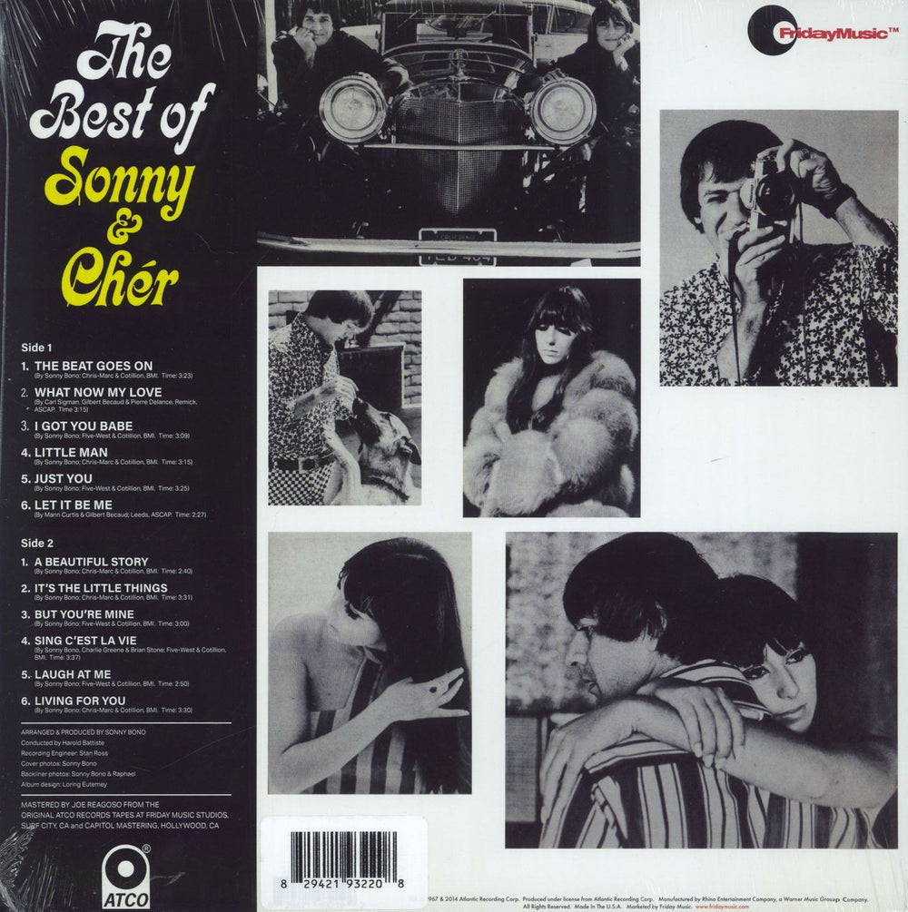 Sonny & Cher The Best Of Sonny & Cher - Sealed US vinyl LP album (LP record)