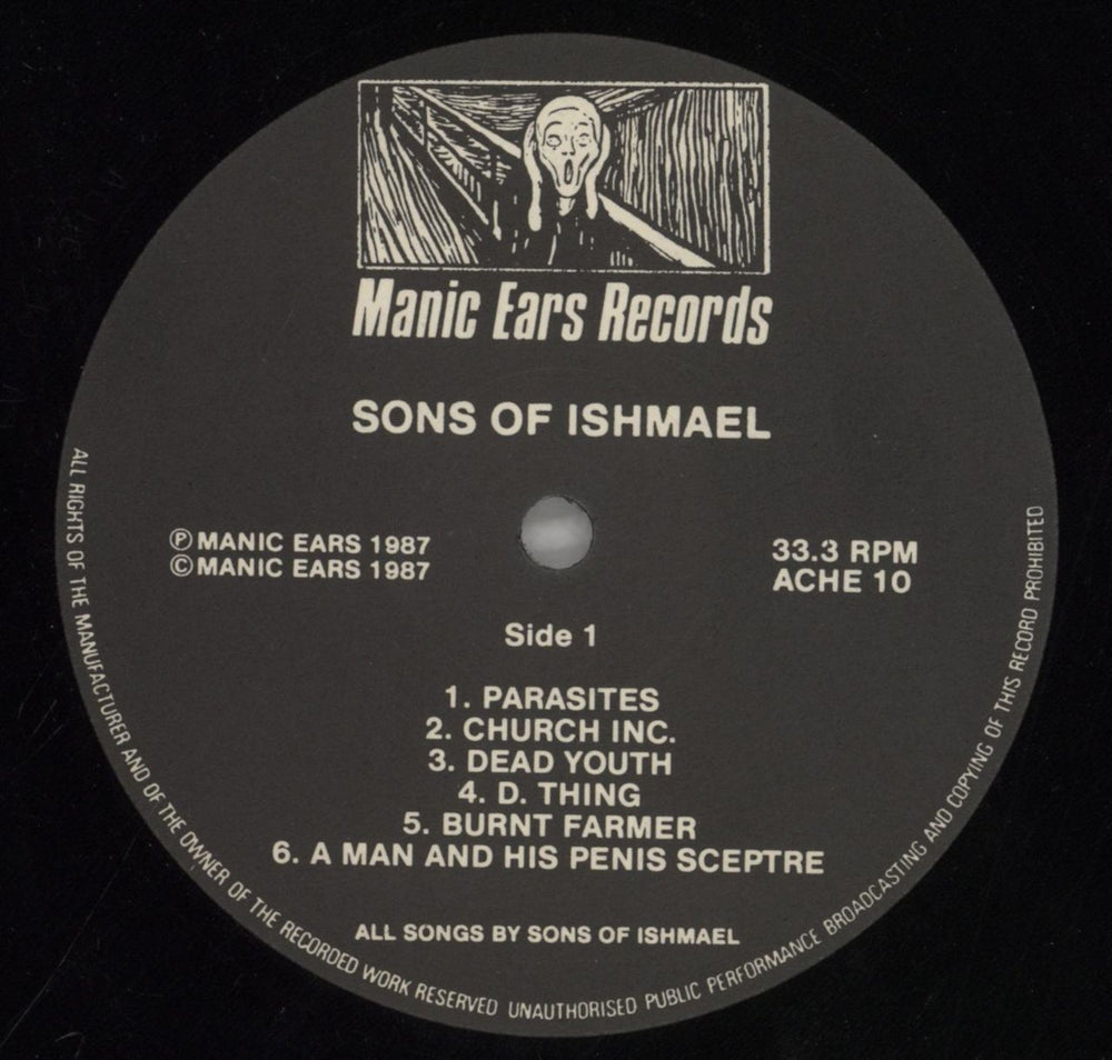 Sons Of Ishmael Pariah Martyr Demands A Sacrifice UK vinyl LP album (LP record) 86NLPPA860542