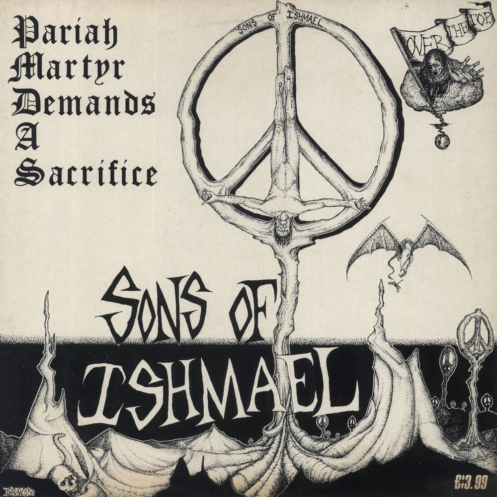 Sons Of Ishmael Pariah Martyr Demands A Sacrifice UK vinyl LP album (LP record) ACHE10