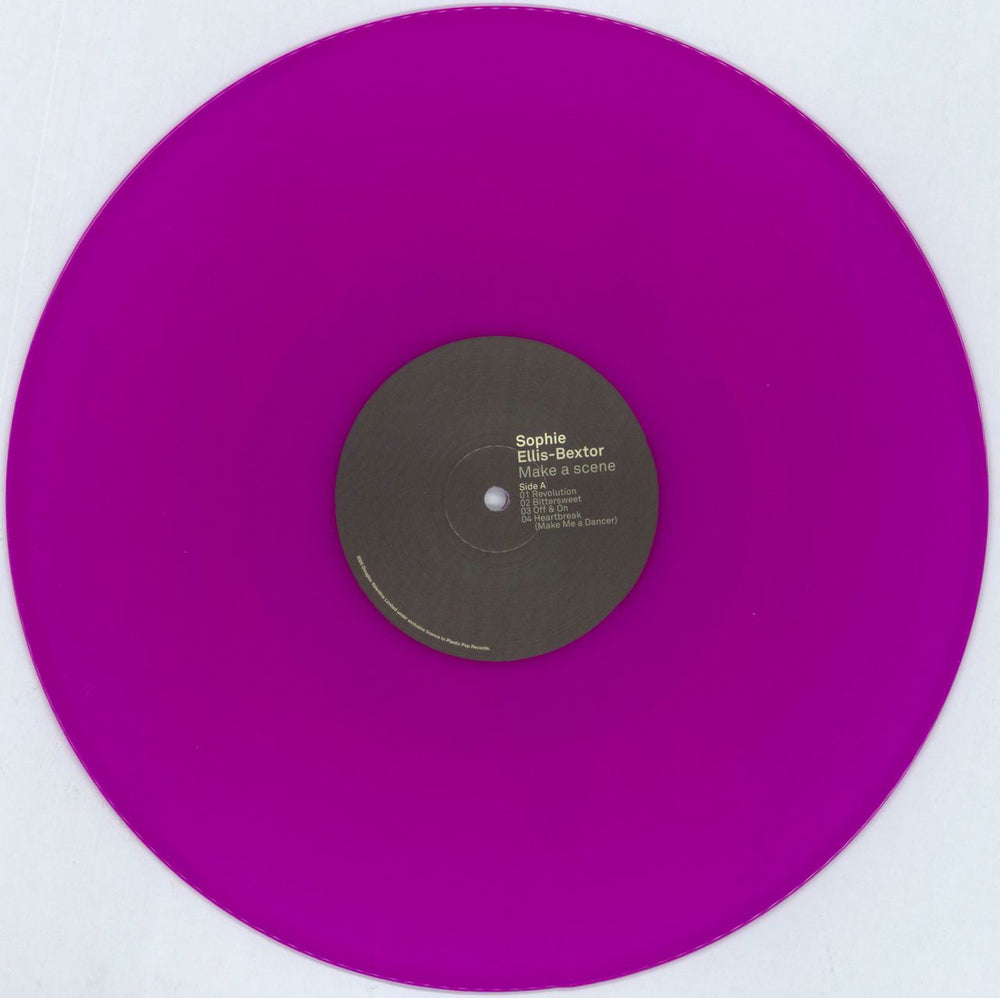 Sophie Ellis Bextor Make A Scene - Violet Vinyl UK 2-LP vinyl record set (Double LP Album) SEB2LMA816222