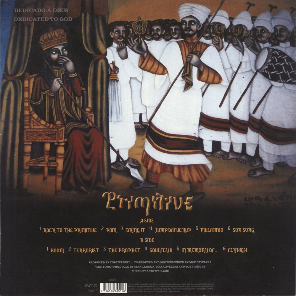 Soulfly Primitive UK vinyl LP album (LP record) 4050538745016