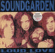 Soundgarden Loud Love - Hype Sticker UK 12" vinyl single (12 inch record / Maxi-single) AMY574