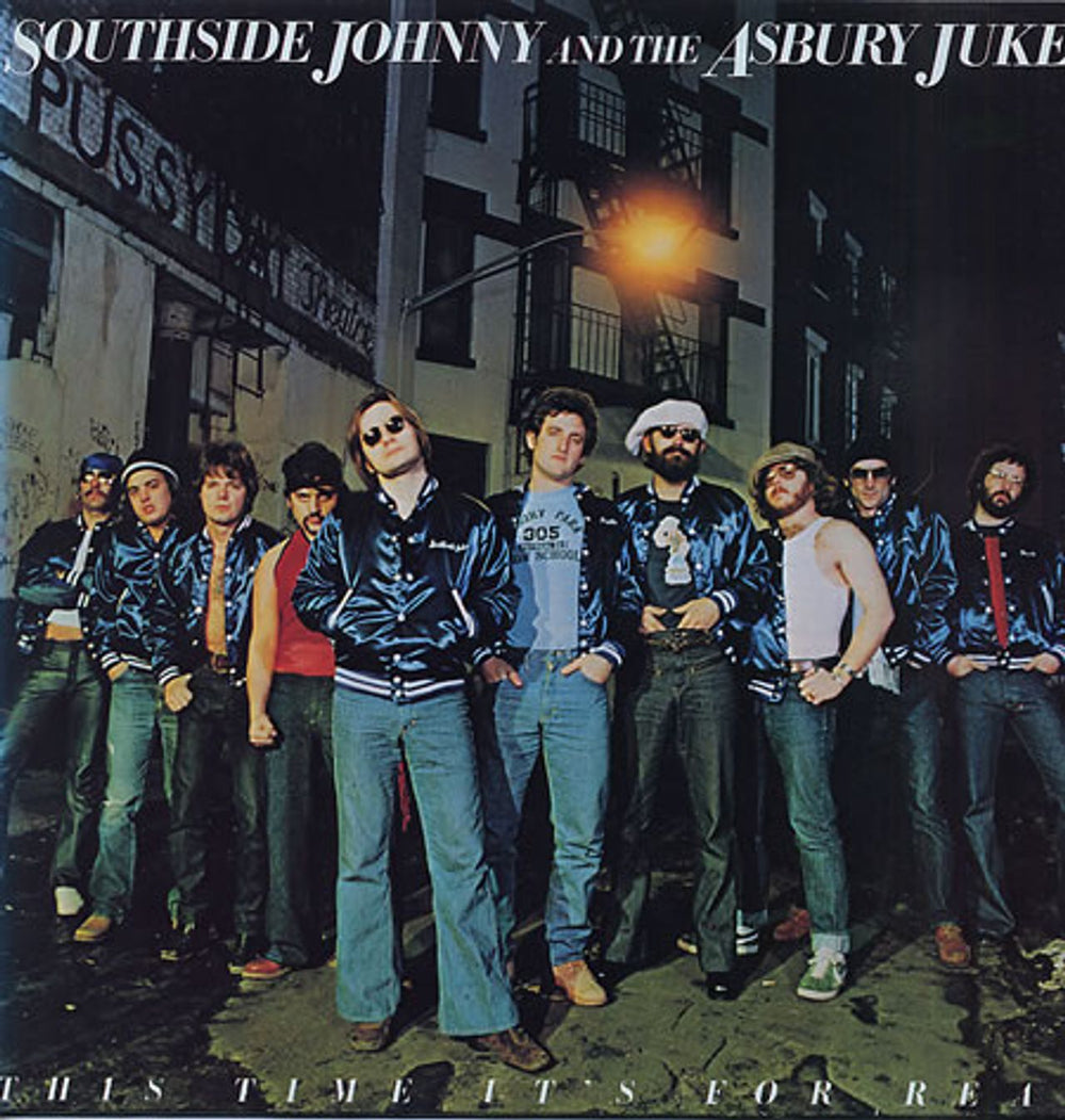 Southside Johnny & The Asbury Jukes This Time It's For Real Dutch vinyl LP album (LP record) EPC81909