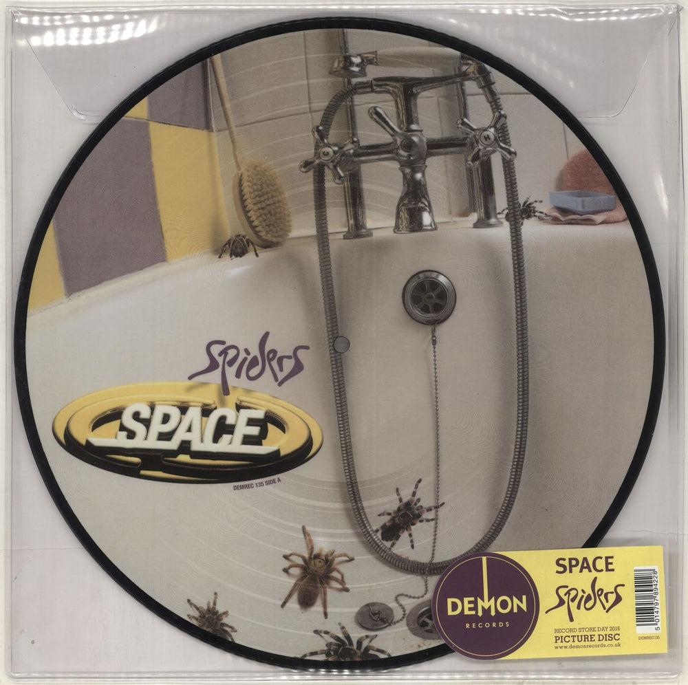 Space (90s) Spiders - RSD16 UK picture disc LP (vinyl picture disc album) DEMREC135