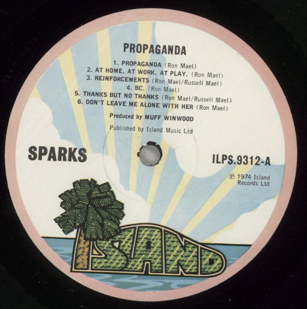 Sparks Propaganda - 1st - EX UK vinyl LP album (LP record) SPALPPR874138